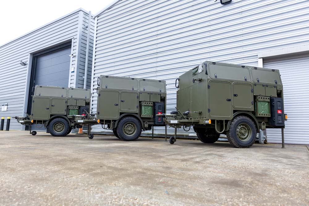 Forcys Deliver Sentinel IDS® Expeditionary Trailers to a long-standing defense customer